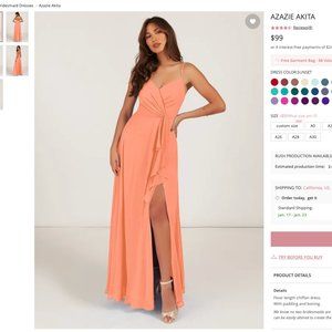 Azazie Akita Bridesmaid Dress